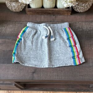 Boden Rainbow Striped Skirt